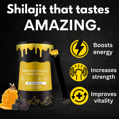 Palitos de miel de Shilajit